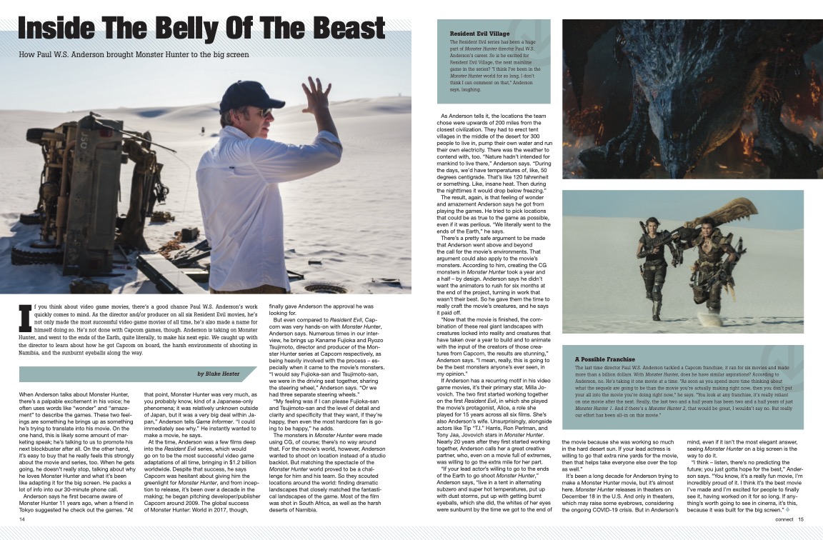 Paul W.S. Anderson Monster Hunter